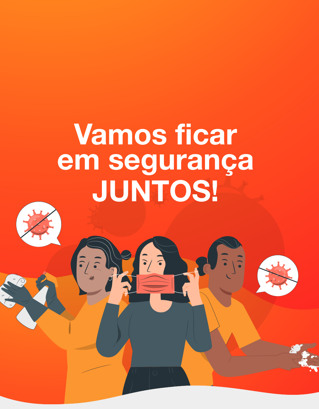 Vamos ficar em segurança JUNTOS! | Velox Tickets