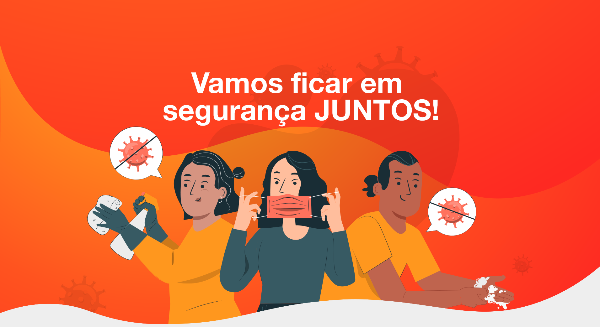 Vamos ficar em segurança JUNTOS! | Velox Tickets